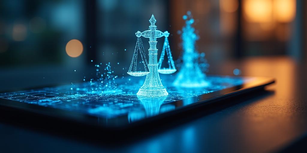 Imagen conceptual de marco legal y seguridad de datos